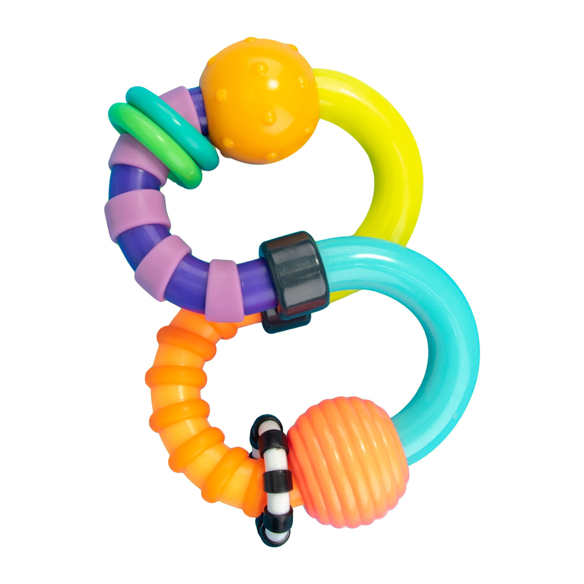 Twist-A-Roo hochet MULTICOLORE Sassy