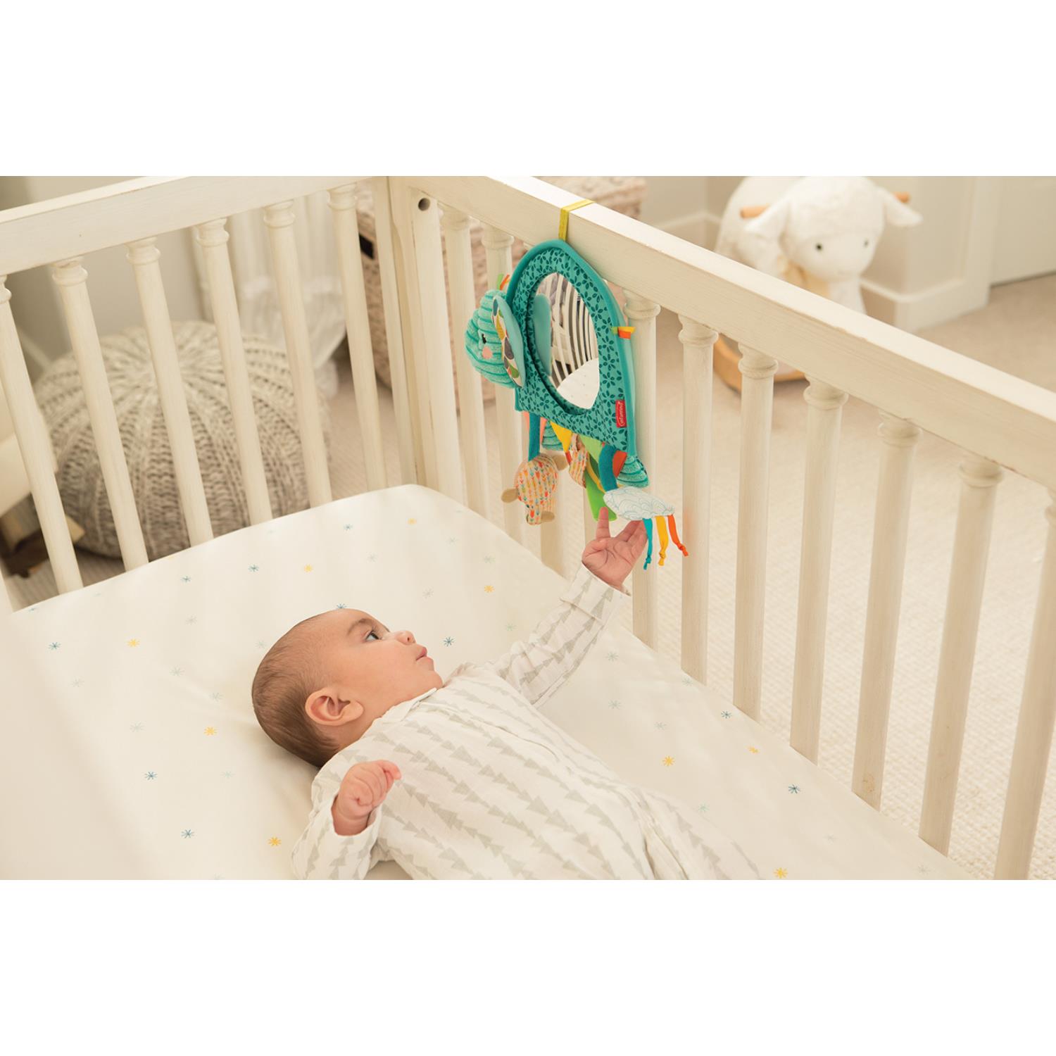 Elephant Miroir pour siège auto BLEU Infantino