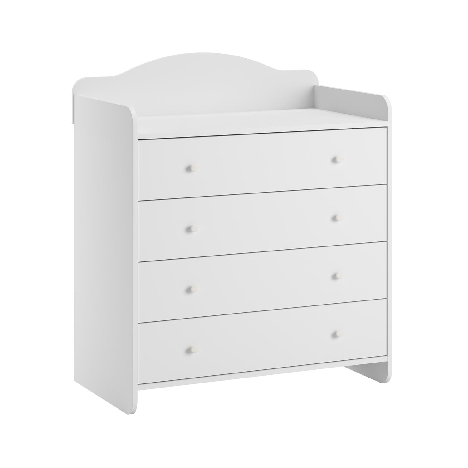 Commode avec le plan à langer Megeve BLANC Vox