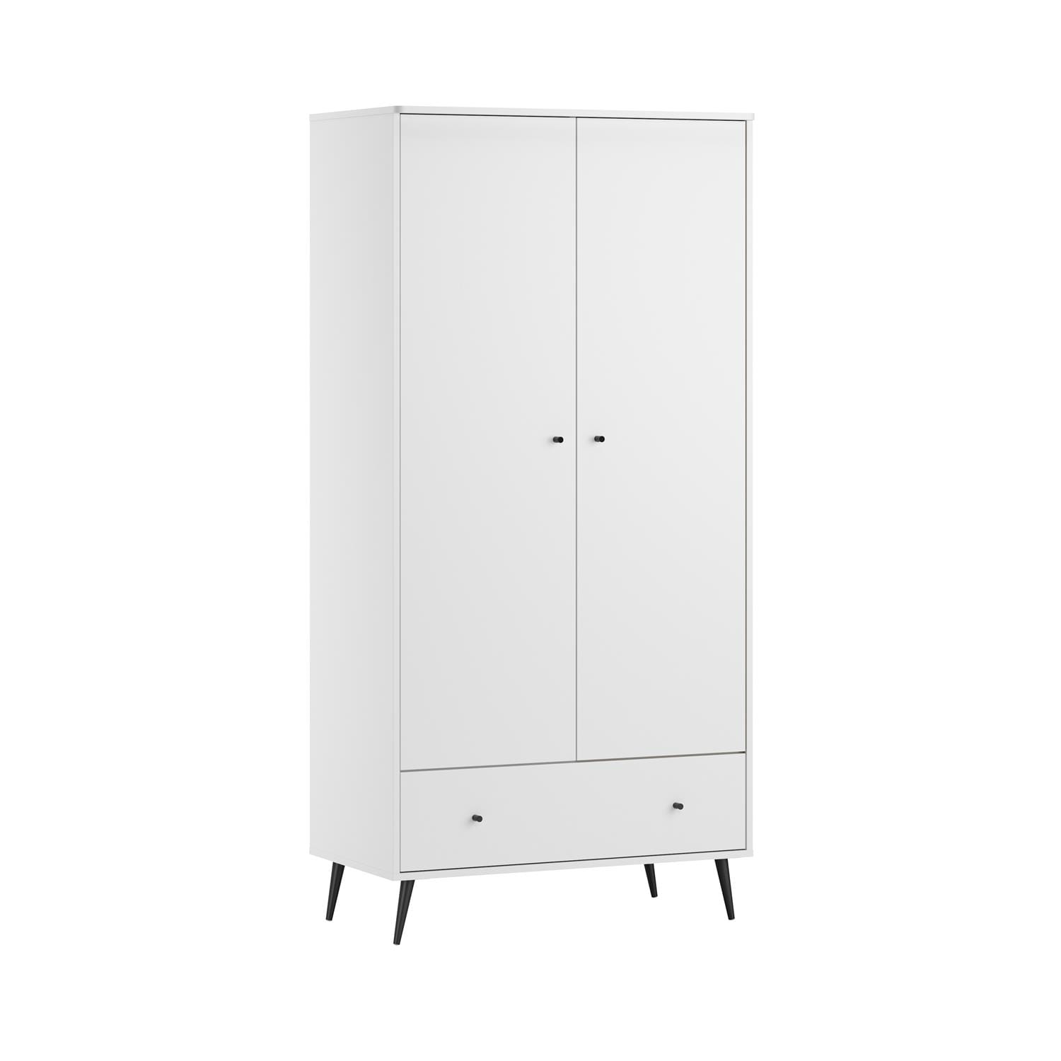 Armoire 2 portes Blanca BLANC Vox