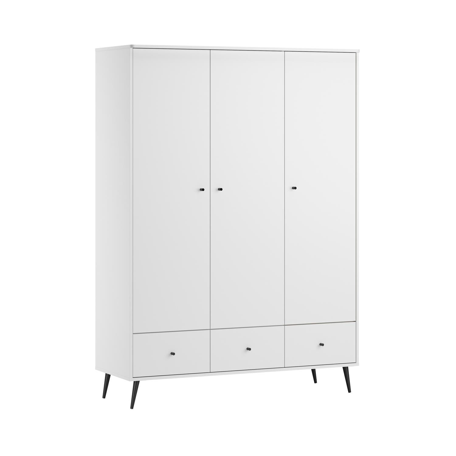 Armoire 3 portes Blanca BLANC Vox