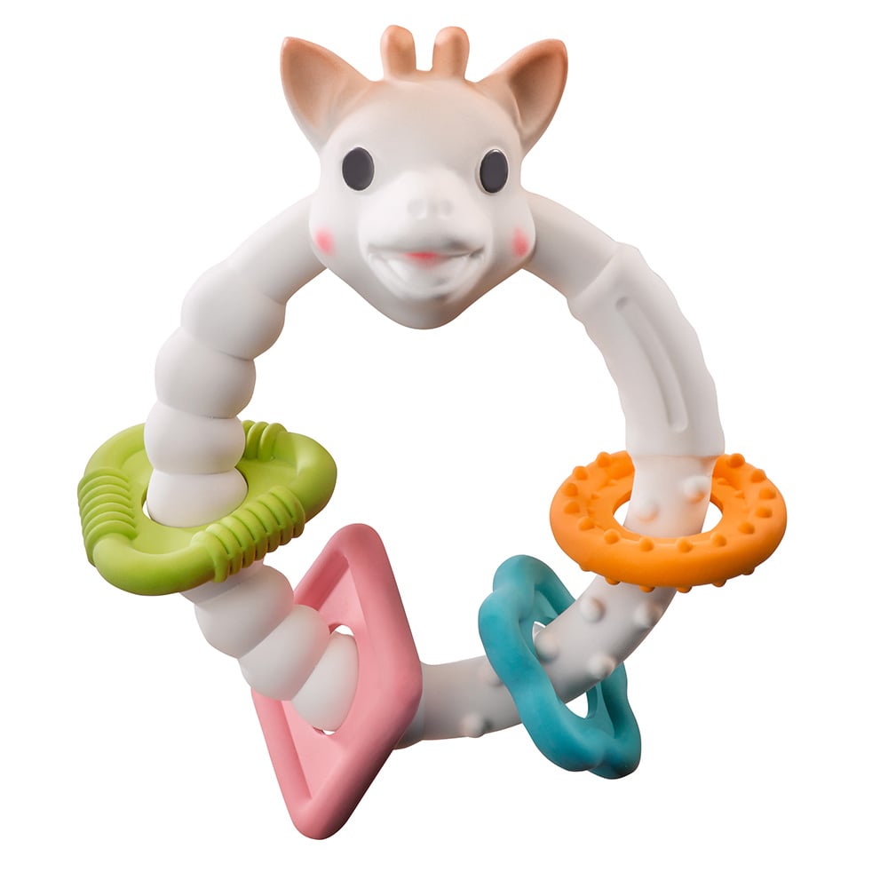 Anneau de dentition colo'rings So'pure MULTICOLORE Sophie la girafe