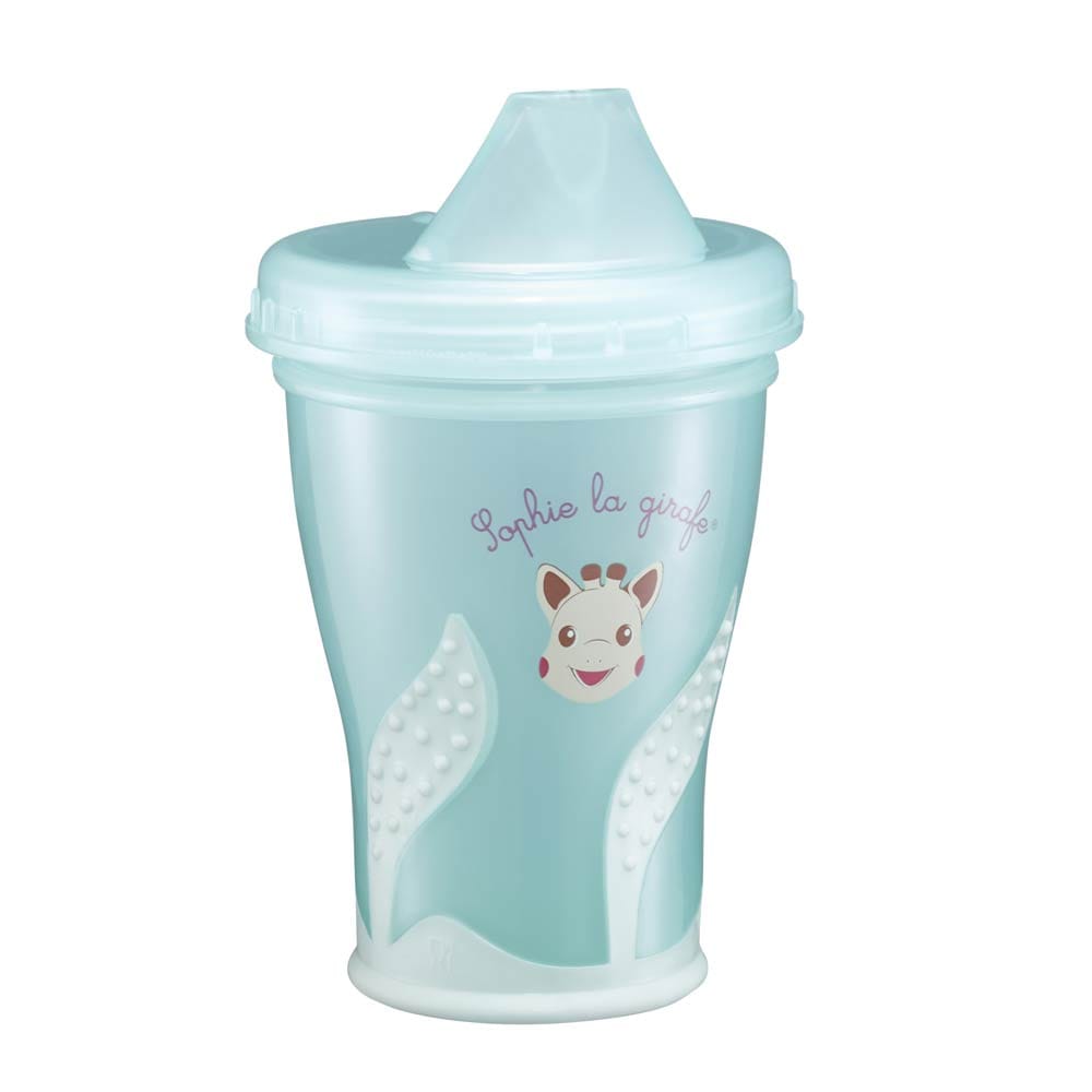 Verre d'apprentissage anti-fuite VERT Sophie la girafe