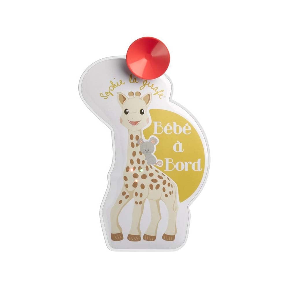 Flash bébé à bord MULTICOLORE Sophie la girafe