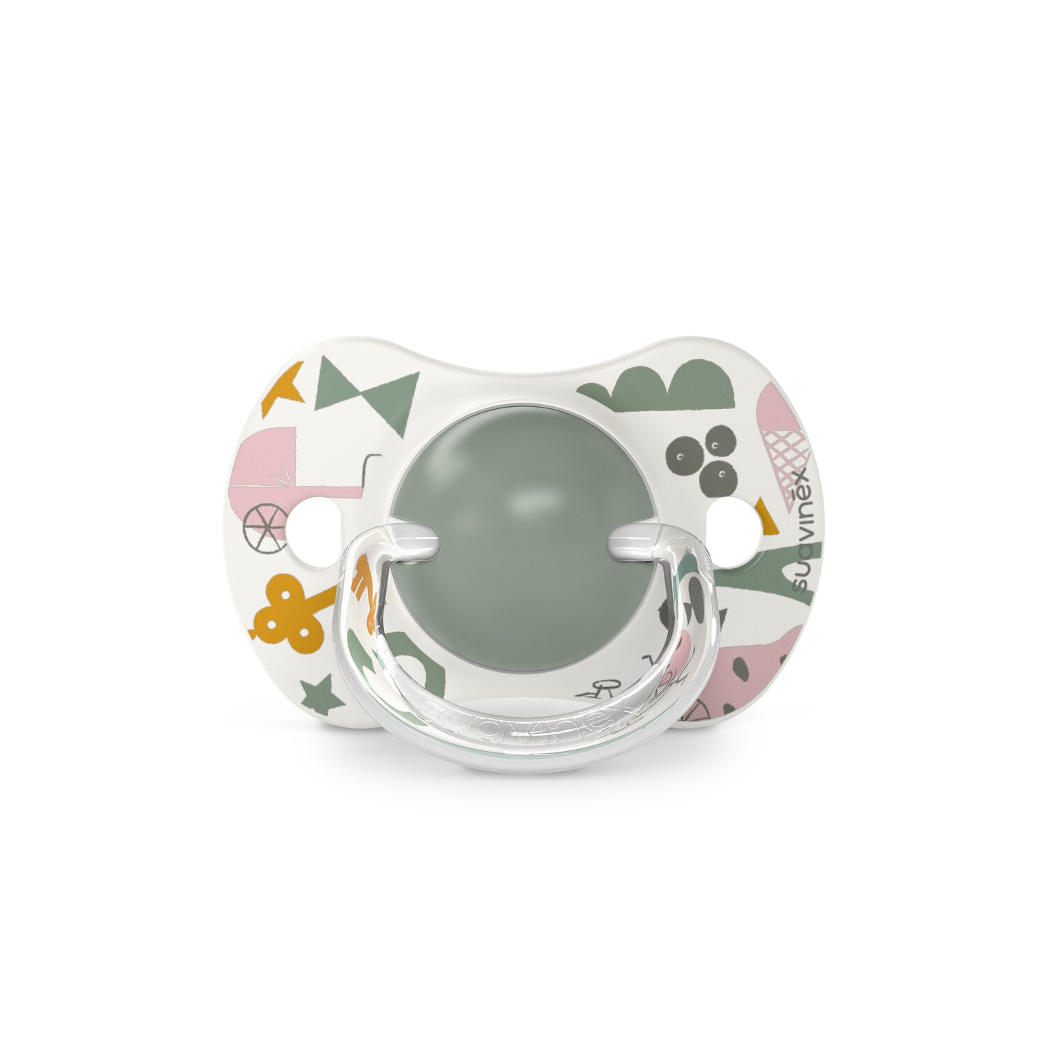 Lot de 2 sucettes SX Pro +18m A walk in the park Green