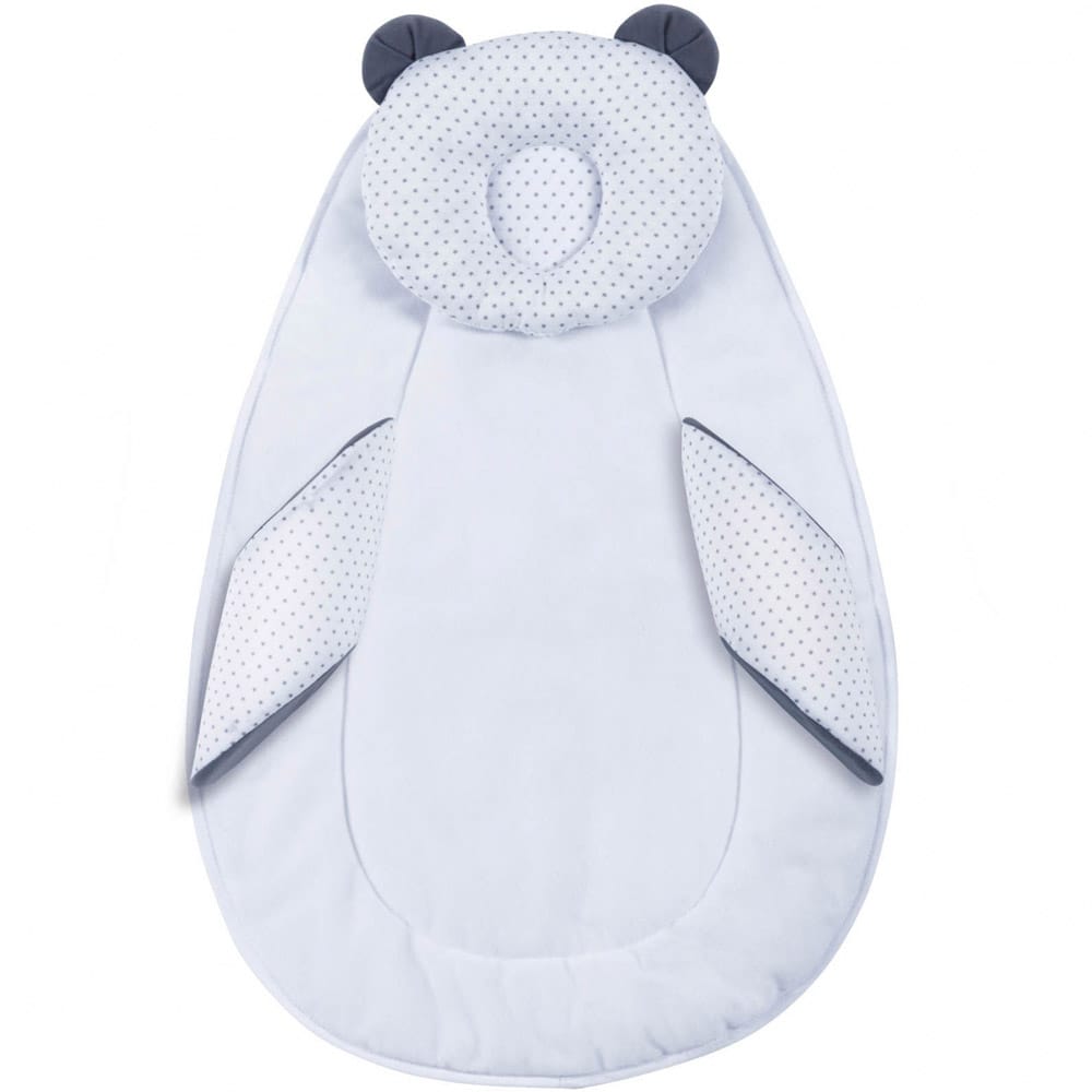 Cale bébé Panda pad GRIS Candide