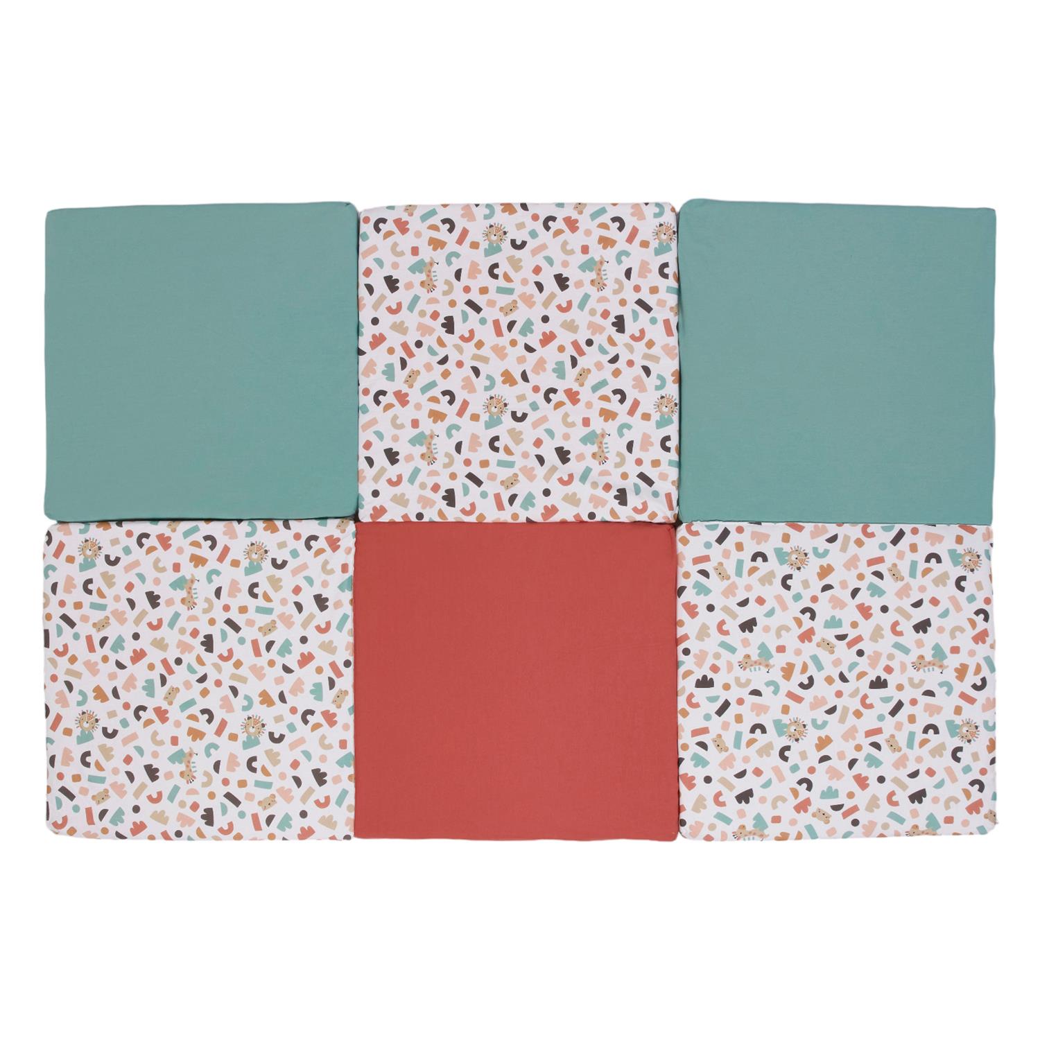 Maxi tapis malin cache coucou MULTICOLORE Tinéo