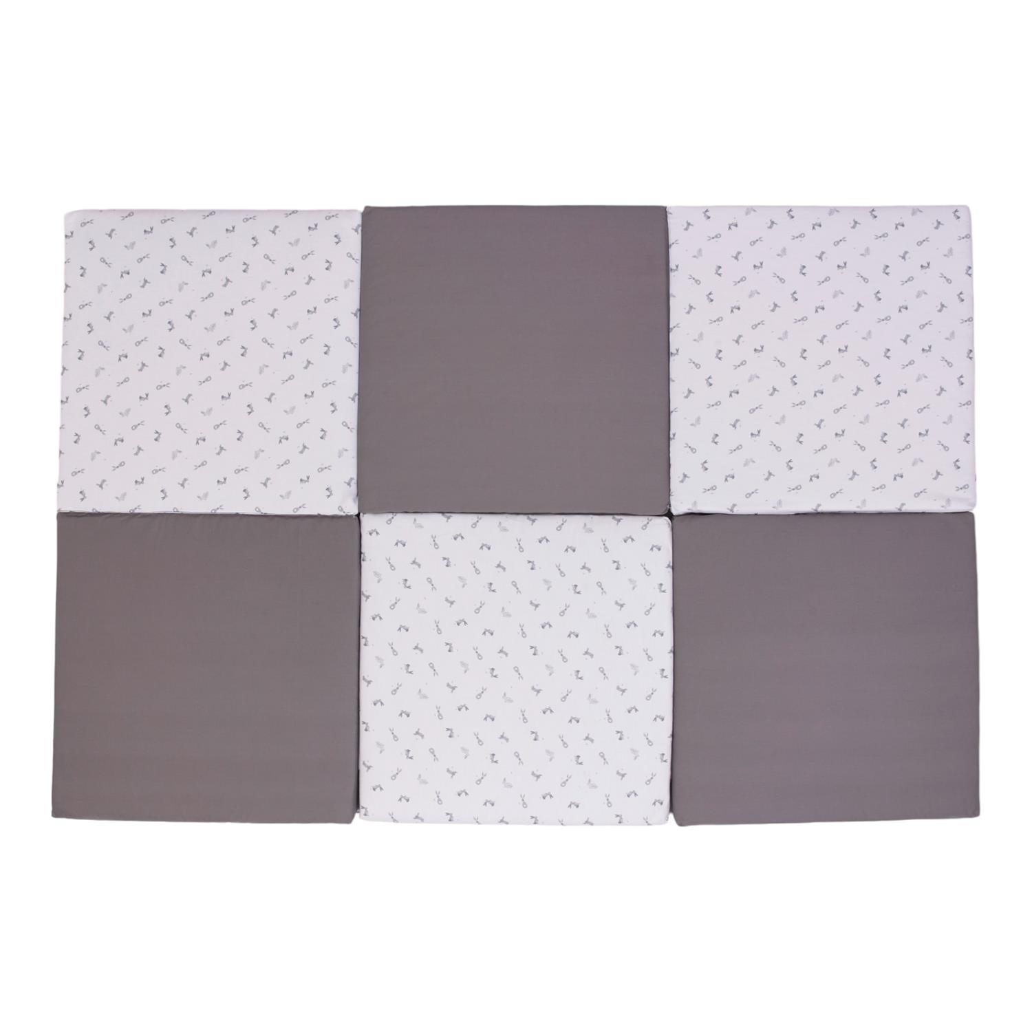 Tapis de motricité GRIS Candide