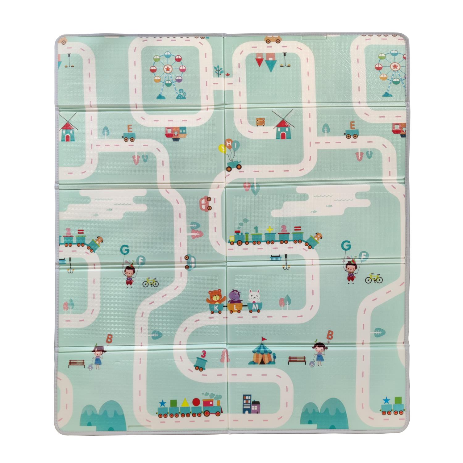 Maxi tapis d'eveil reversible MULTICOLORE Tinéo