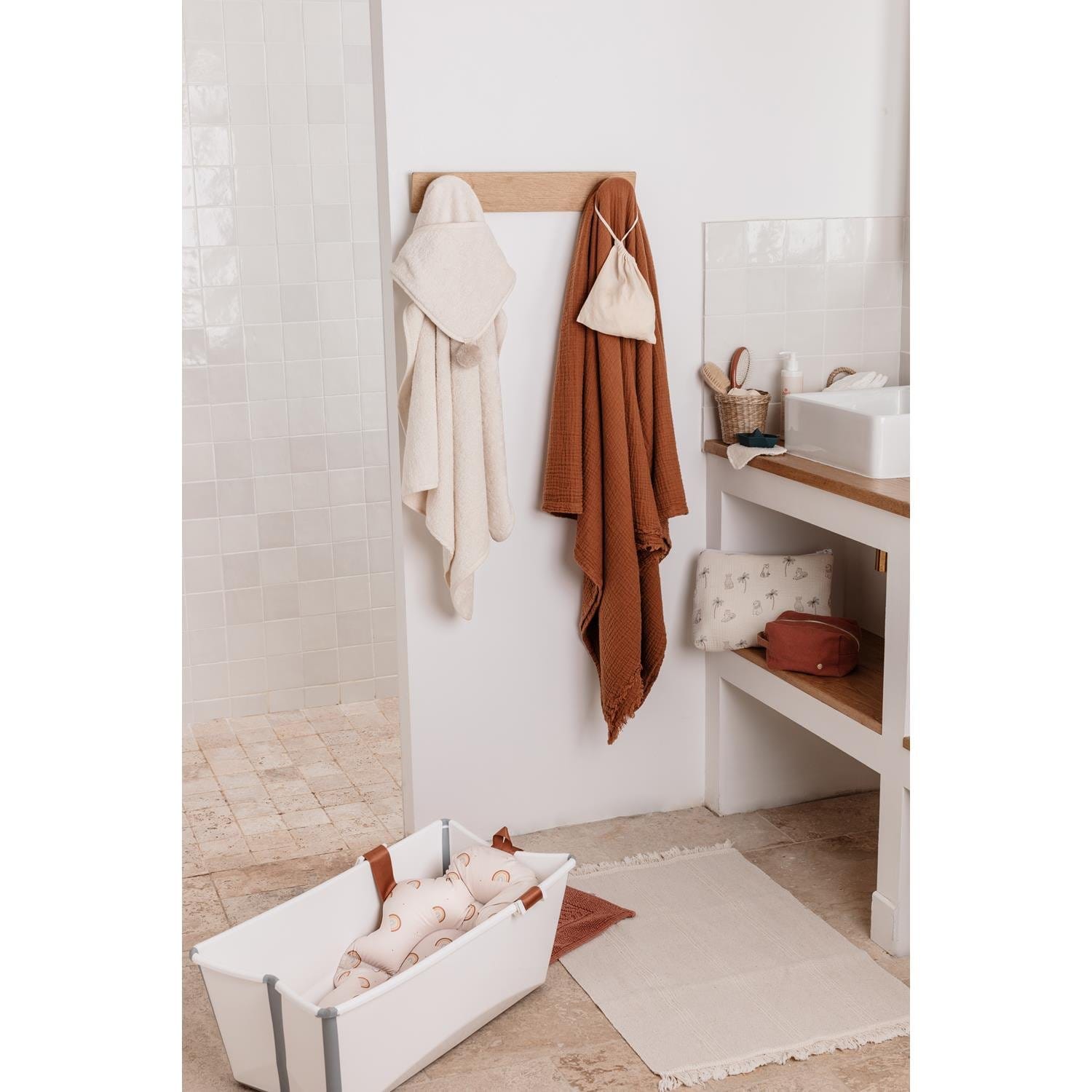 Coussin de bain Arcs-En-Ciel MULTICOLORE Candide