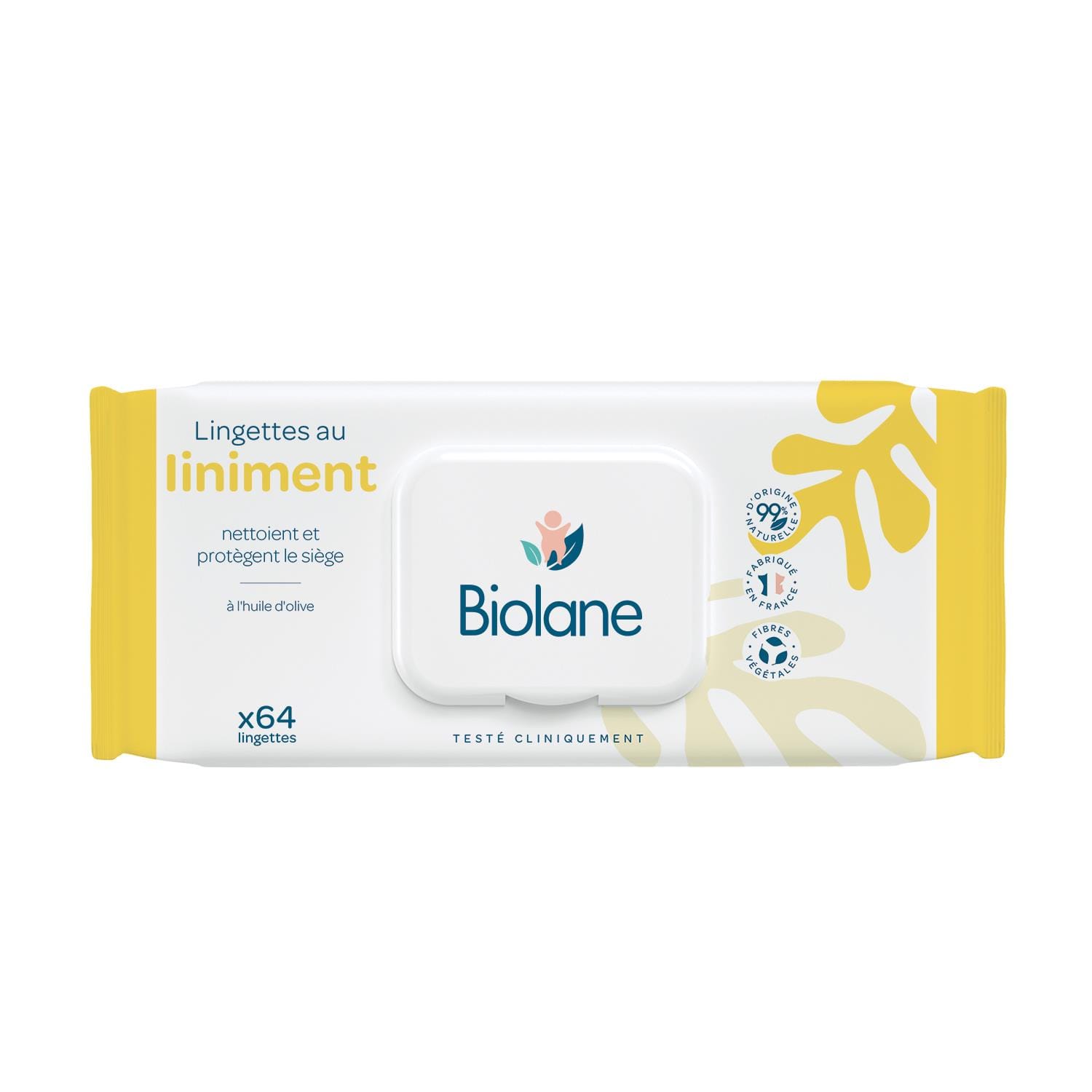 Lingettes au liniment MULTICOLORE Biolane