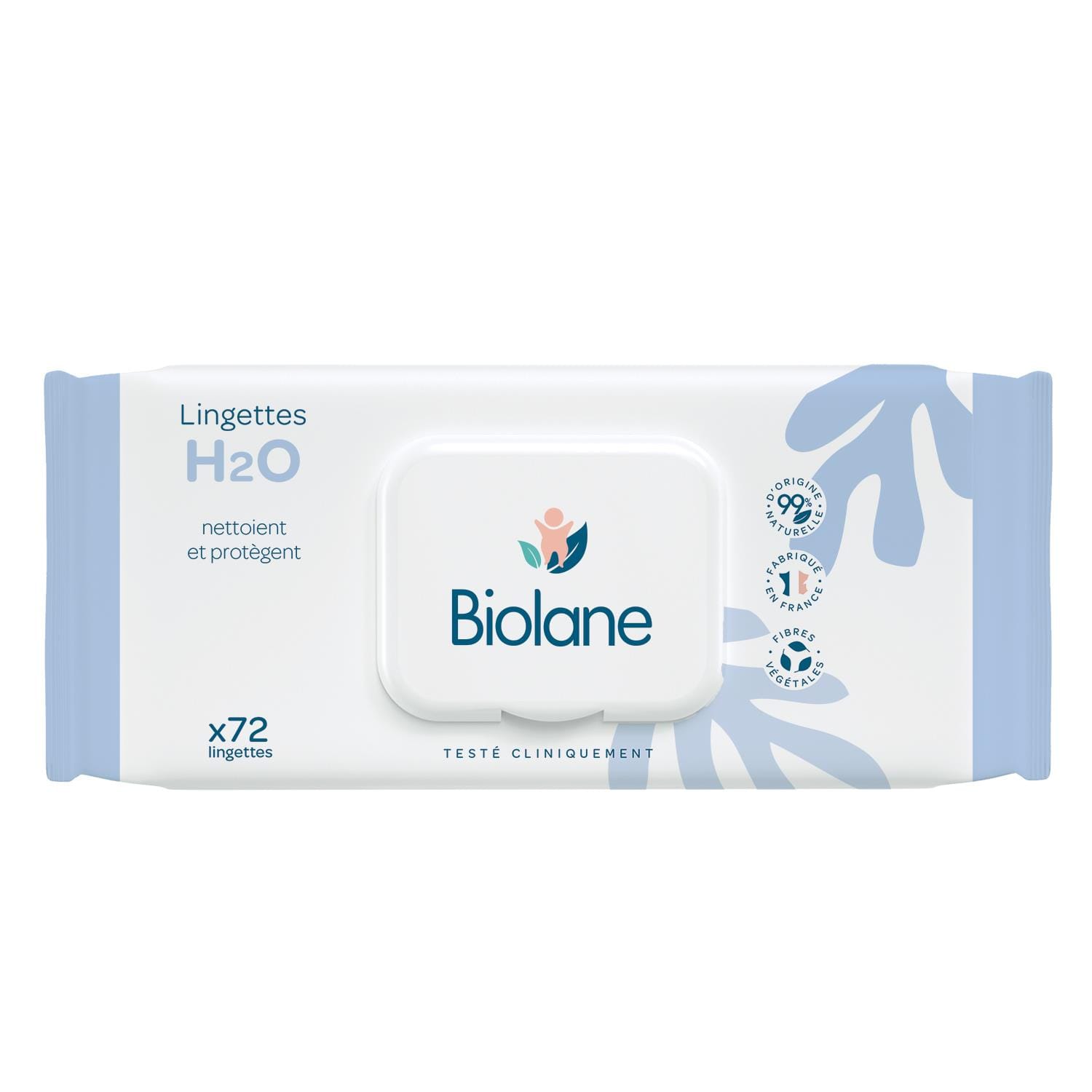 Lingettes H2O MULTICOLORE Biolane