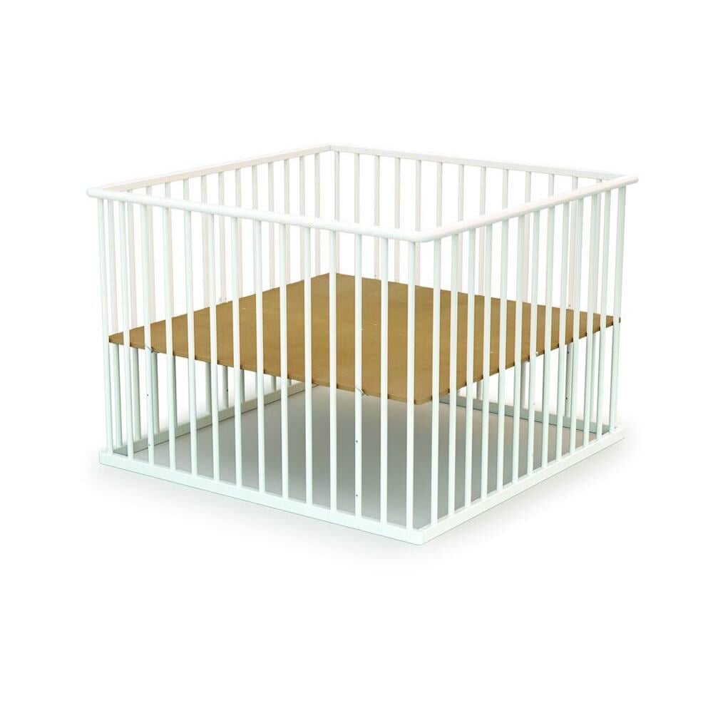 Parc en bois BLANC Formula Baby