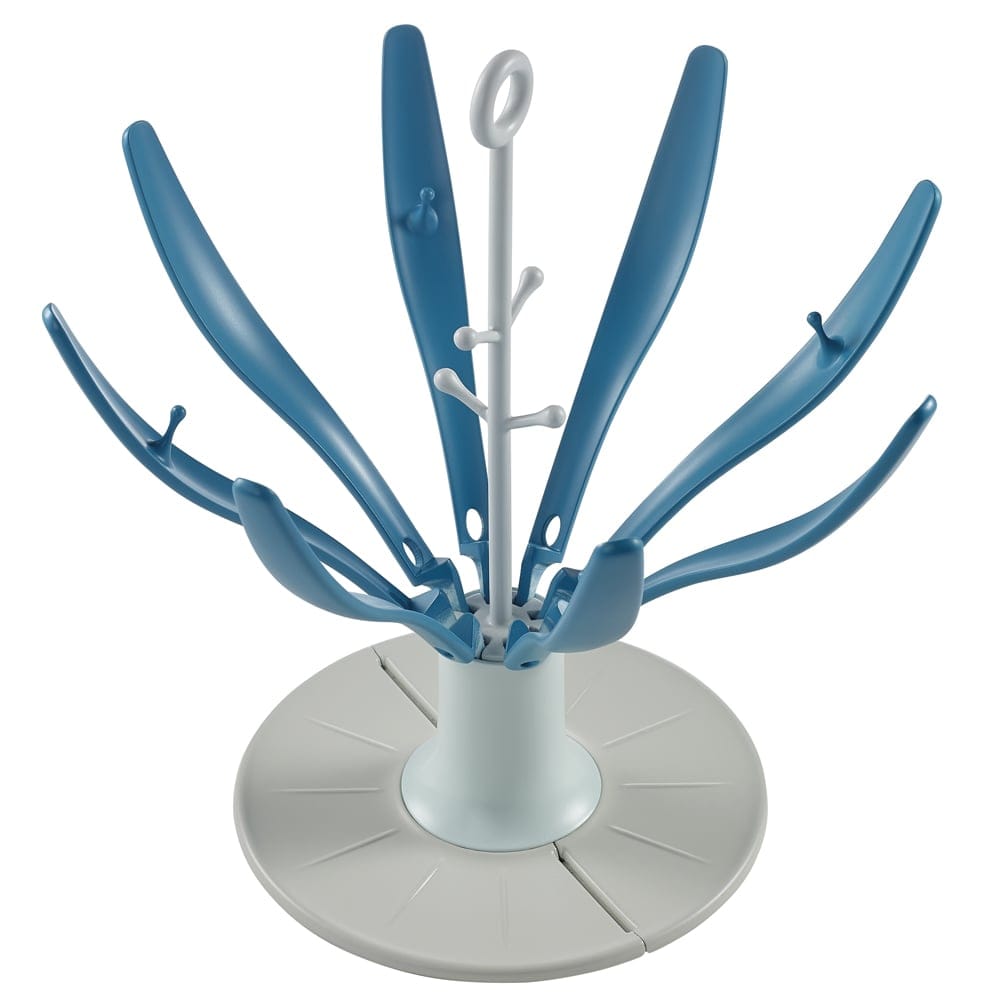 Egoutte biberons pliable Flower BLEU Béaba