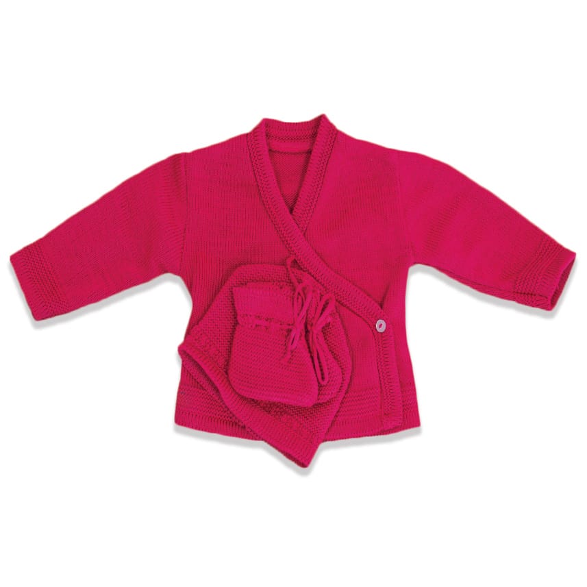 Brassière + Bonnet + Chaussons Flora ROSE Les Chatounets