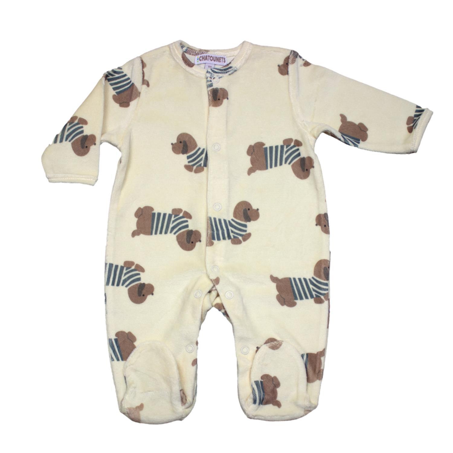 Pyjama Chien BEIGE Les Chatounets