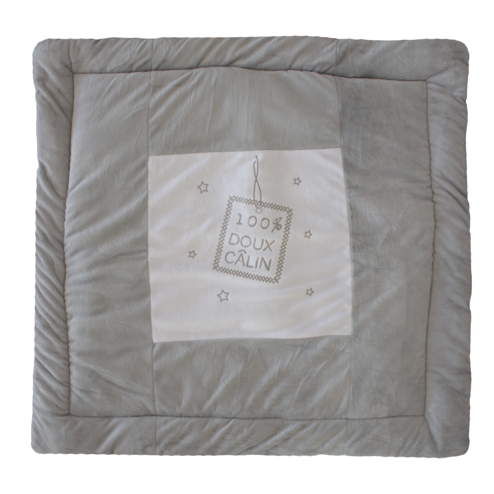 Tapis de parc Ours Chic GRIS Les Chatounets