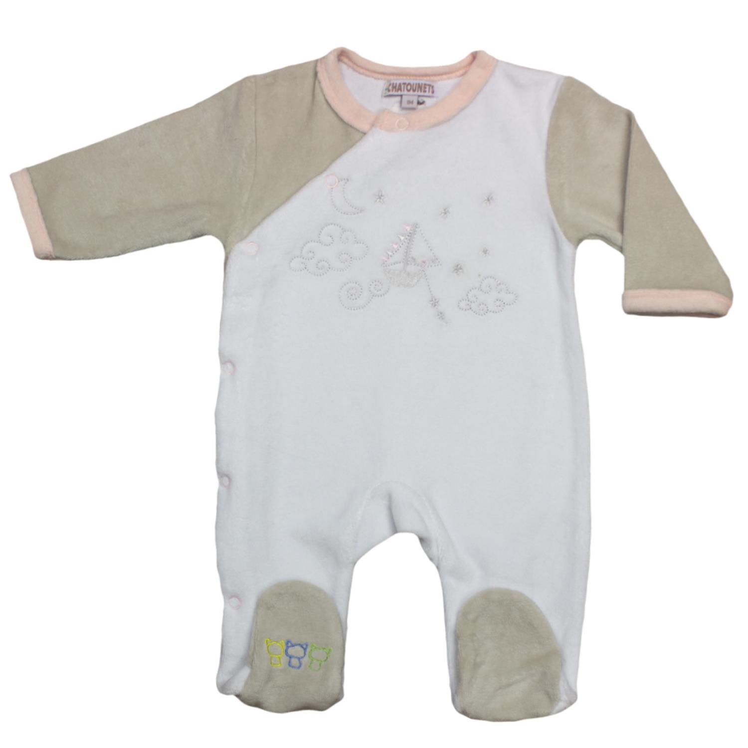 Dors bien petit bateau rose ROSE Les Chatounets