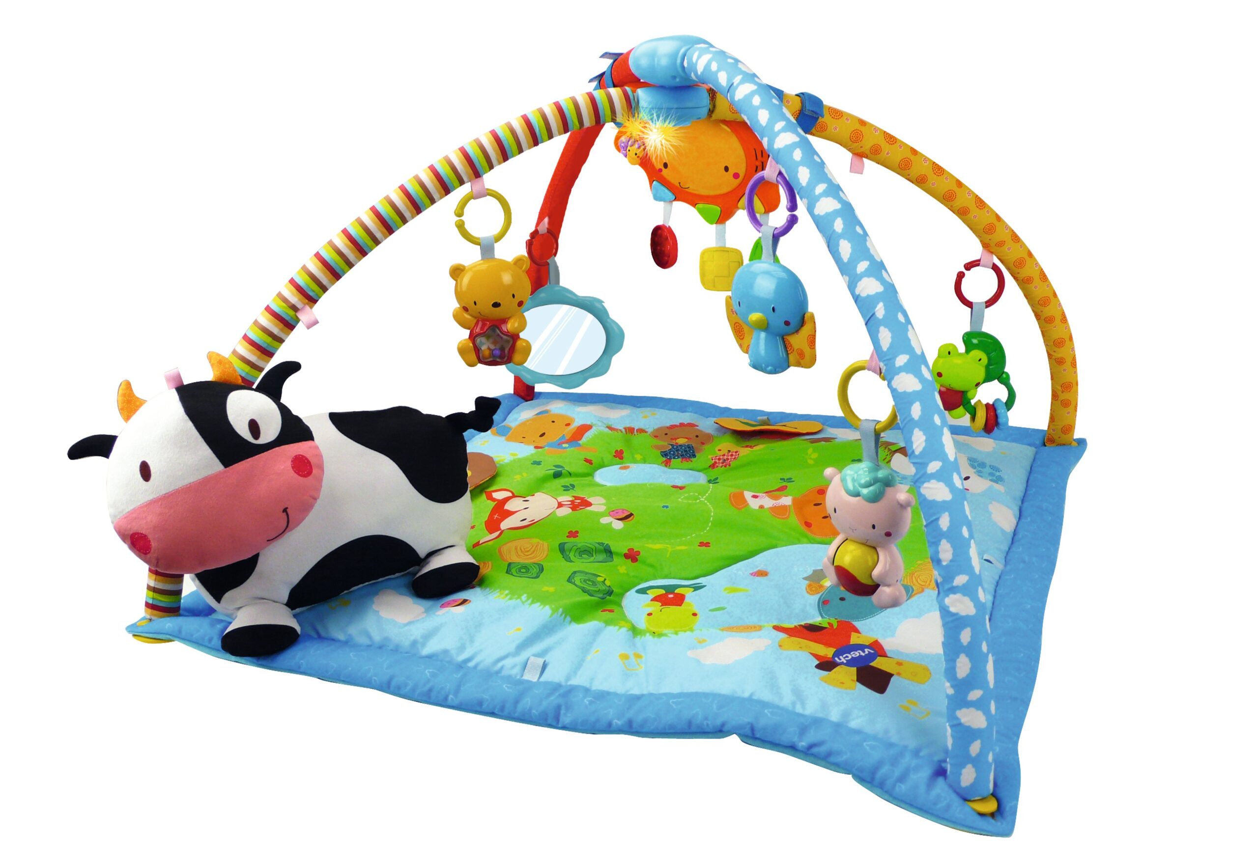 Tapis d'éveil Lumi p'tits copains BLEU Vtech Baby