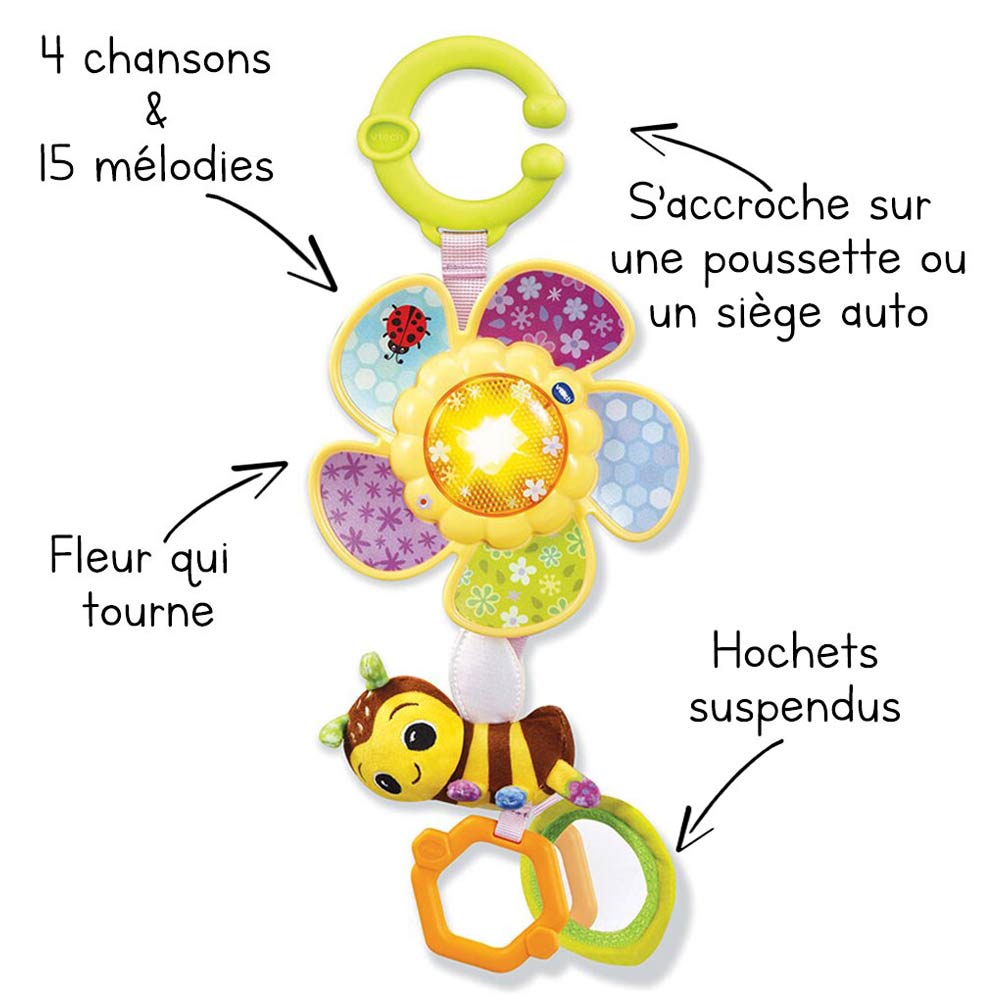 Ma tourni fleur d'éveil MULTICOLORE Vtech Baby