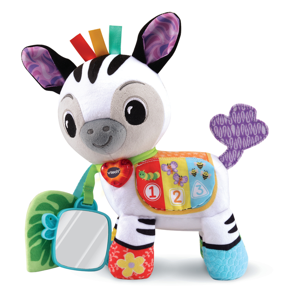 Peluche d'activités Timeo p'tit zebre MULTICOLORE Vtech Baby