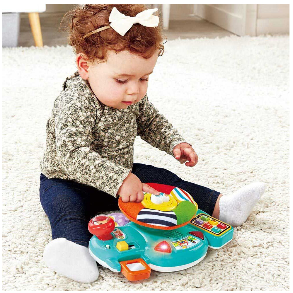 Volant baby pilote MULTICOLORE Vtech Baby