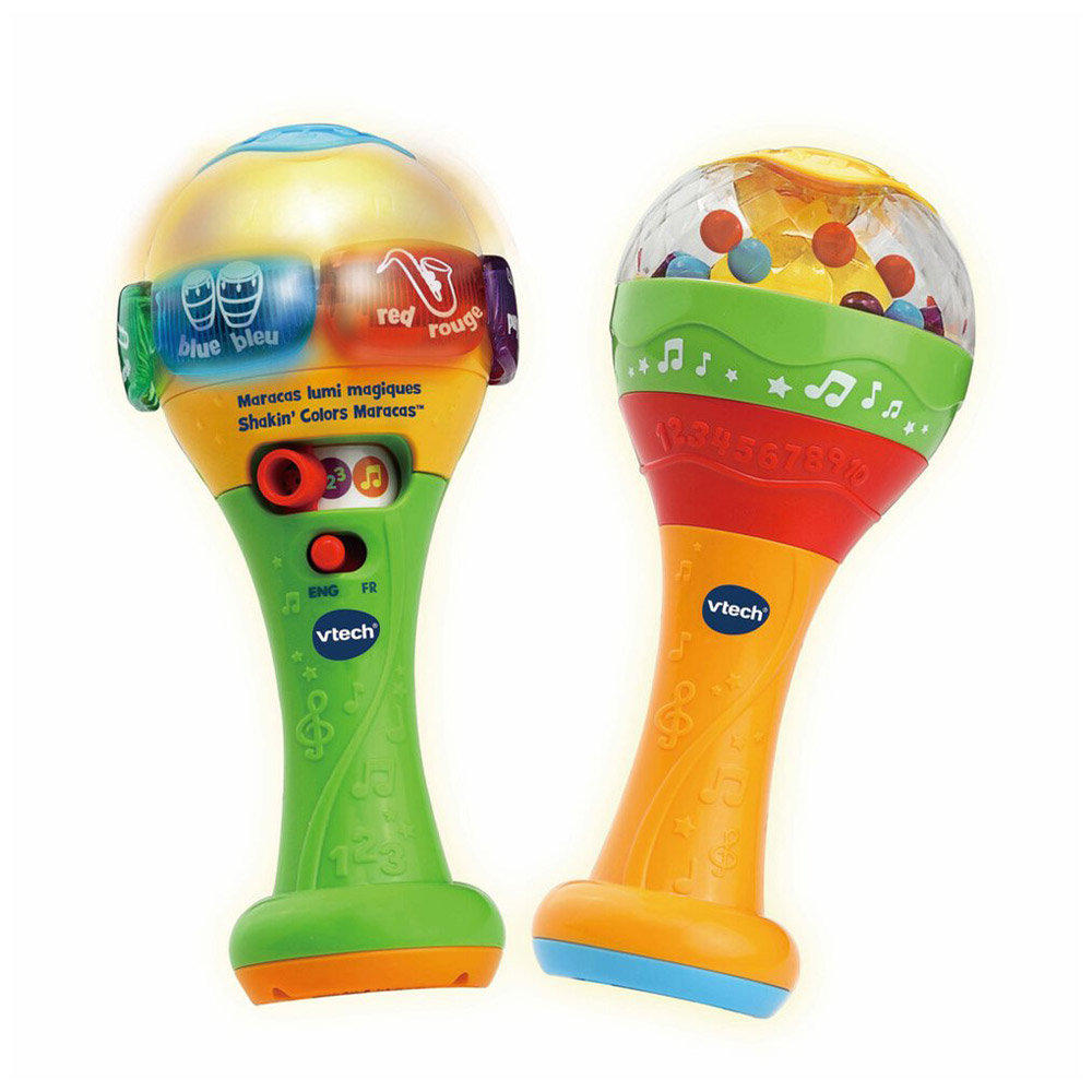 Maracas lumi magiques MULTICOLORE Vtech Baby