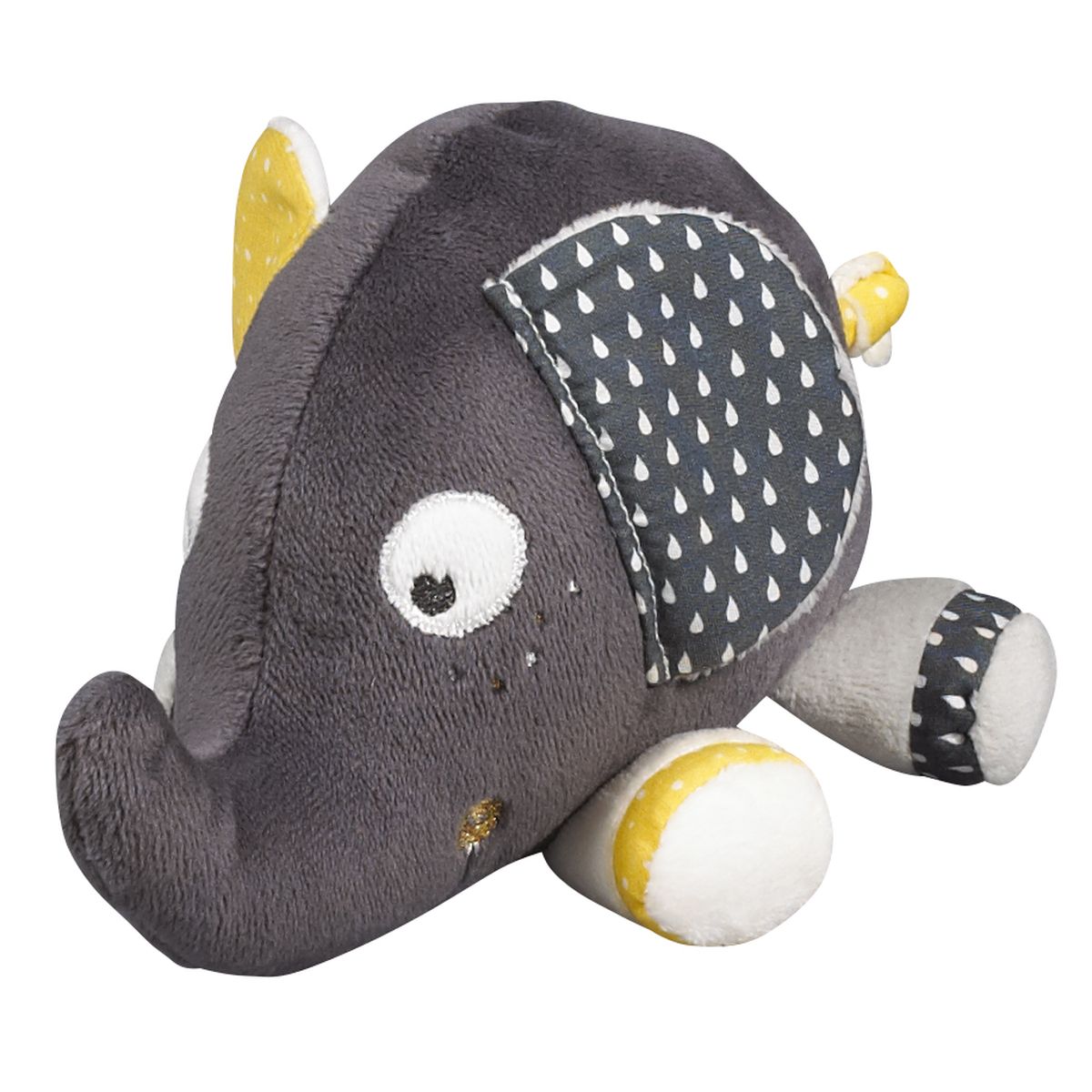 Peluche Babyfan GRIS Sauthon