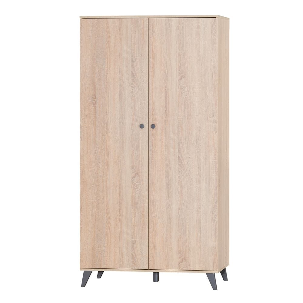 Armoire 2 portes Come GRIS Sauthon
