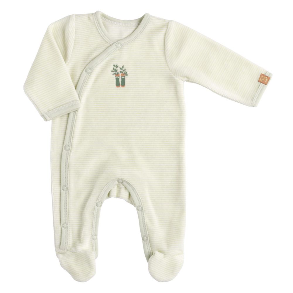 Pyjama rayures Botanica VERT Sauthon