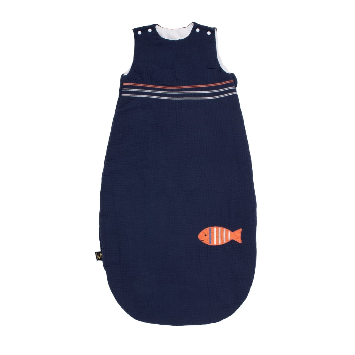 Grande gigoteuse ouatinée Baby Sailor BLEU Sauthon