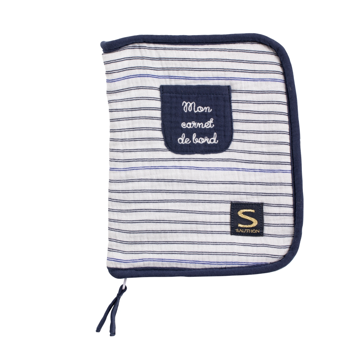 Protege carnet de sante Baby Sailor BLEU Sauthon