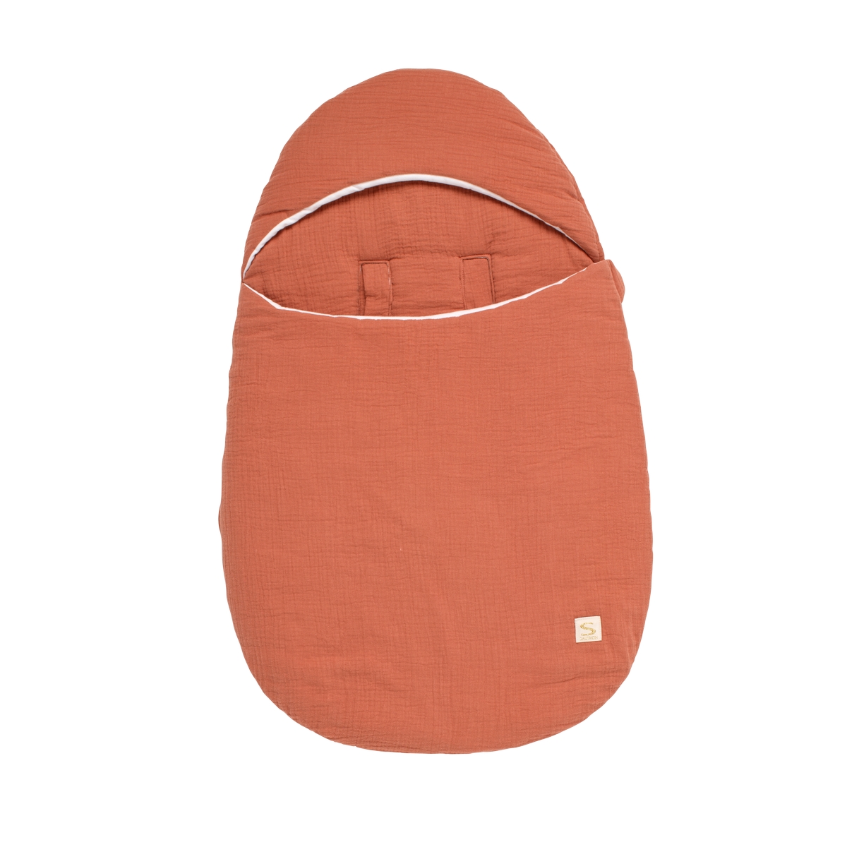 Nid d'ange 5 attaches Uni Terracotta ROUGE Sauthon