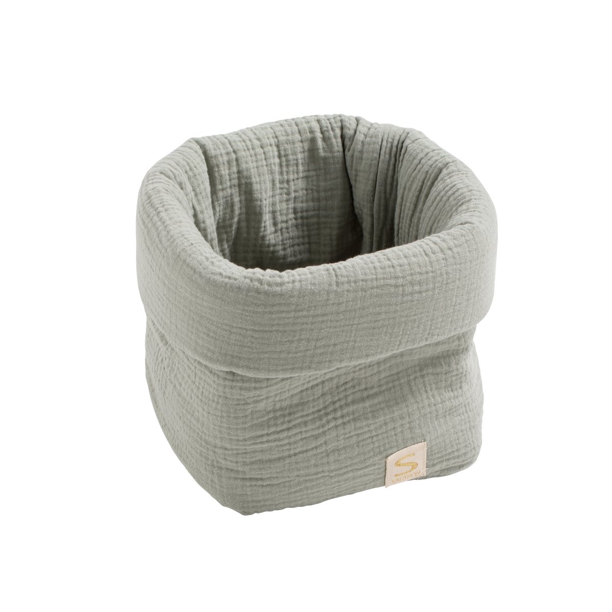 Grande paniere Uni Sauge VERT Sauthon