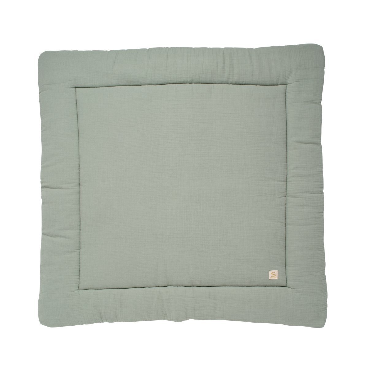 Grand tapis Uni Sauge VERT Sauthon