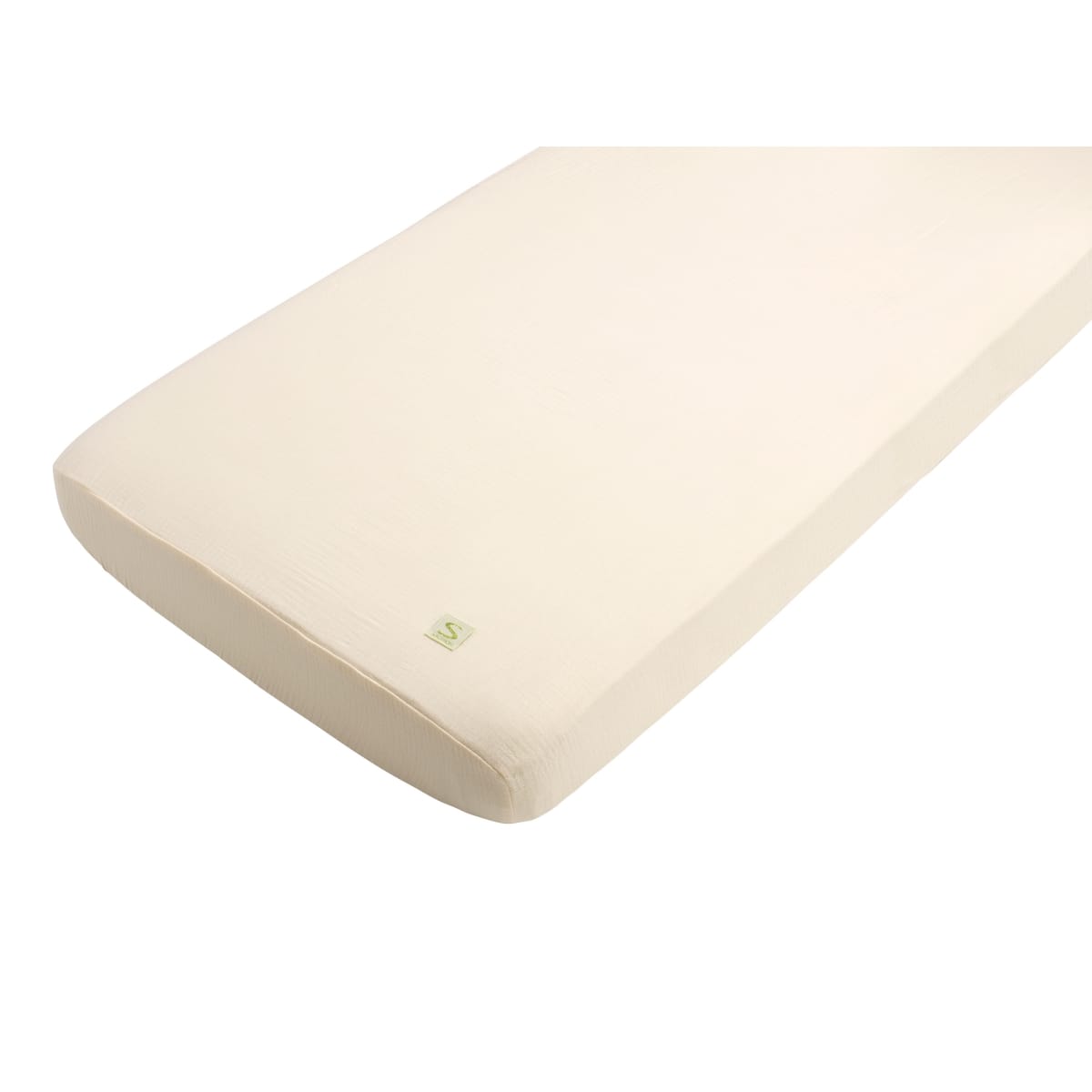 Draps housse unite Uni Vanilla BEIGE Sauthon