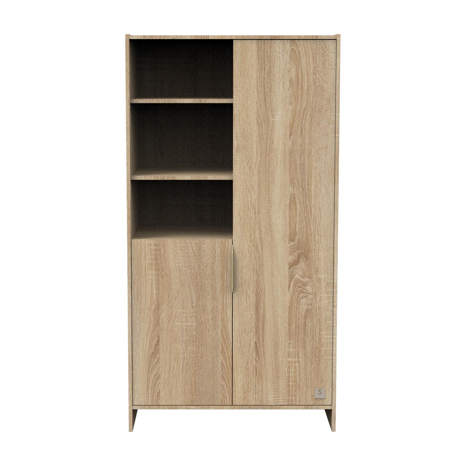 Armoire 2 portes azur MARRON Sauthon