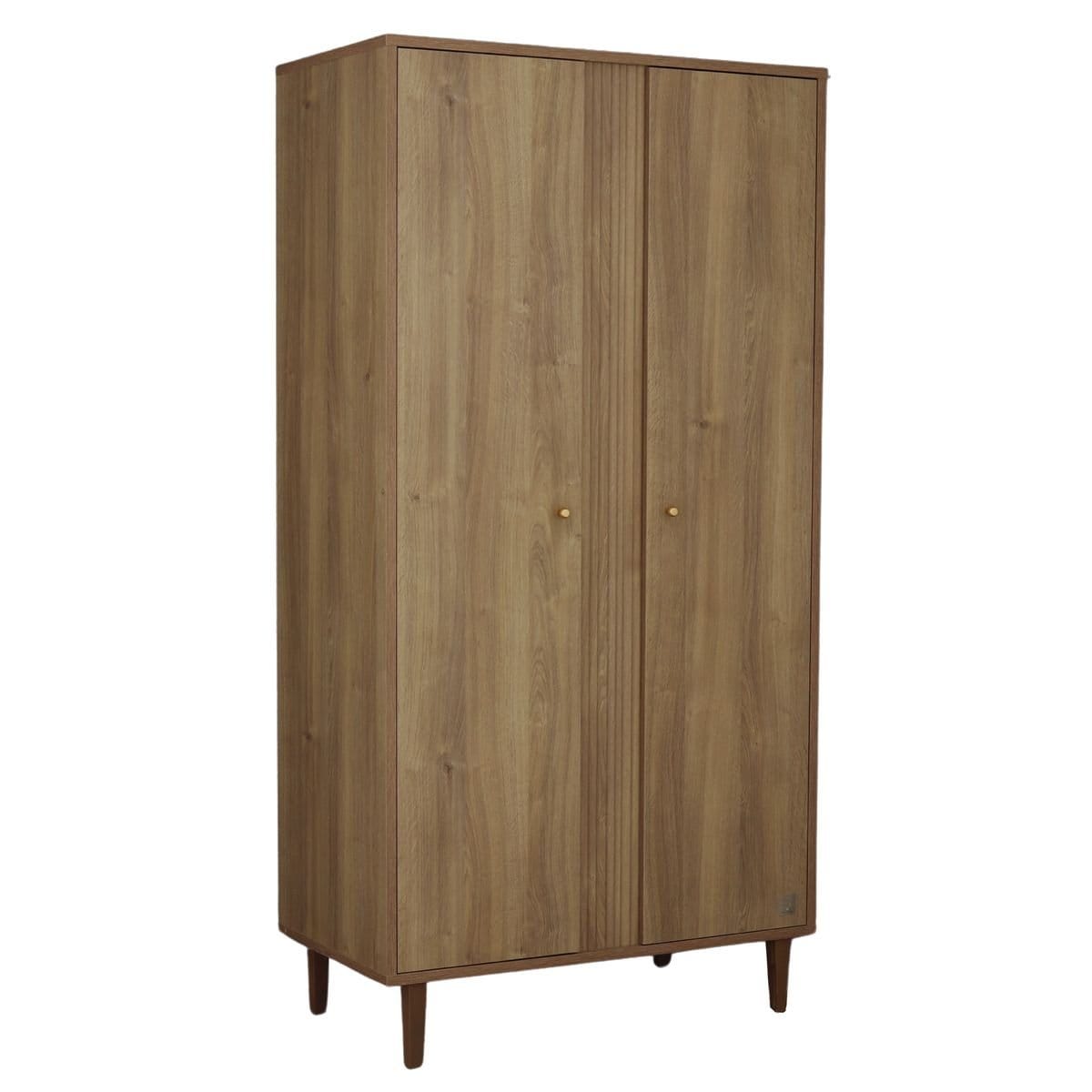 Armoire 2 portes Mokka MARRON Sauthon