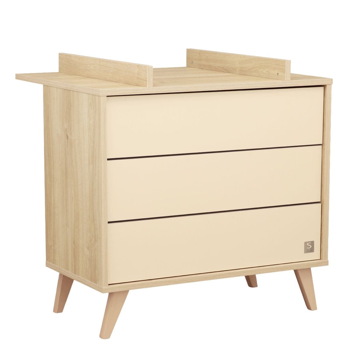 Commode 3 tiroirs Mélinée BEIGE Sauthon