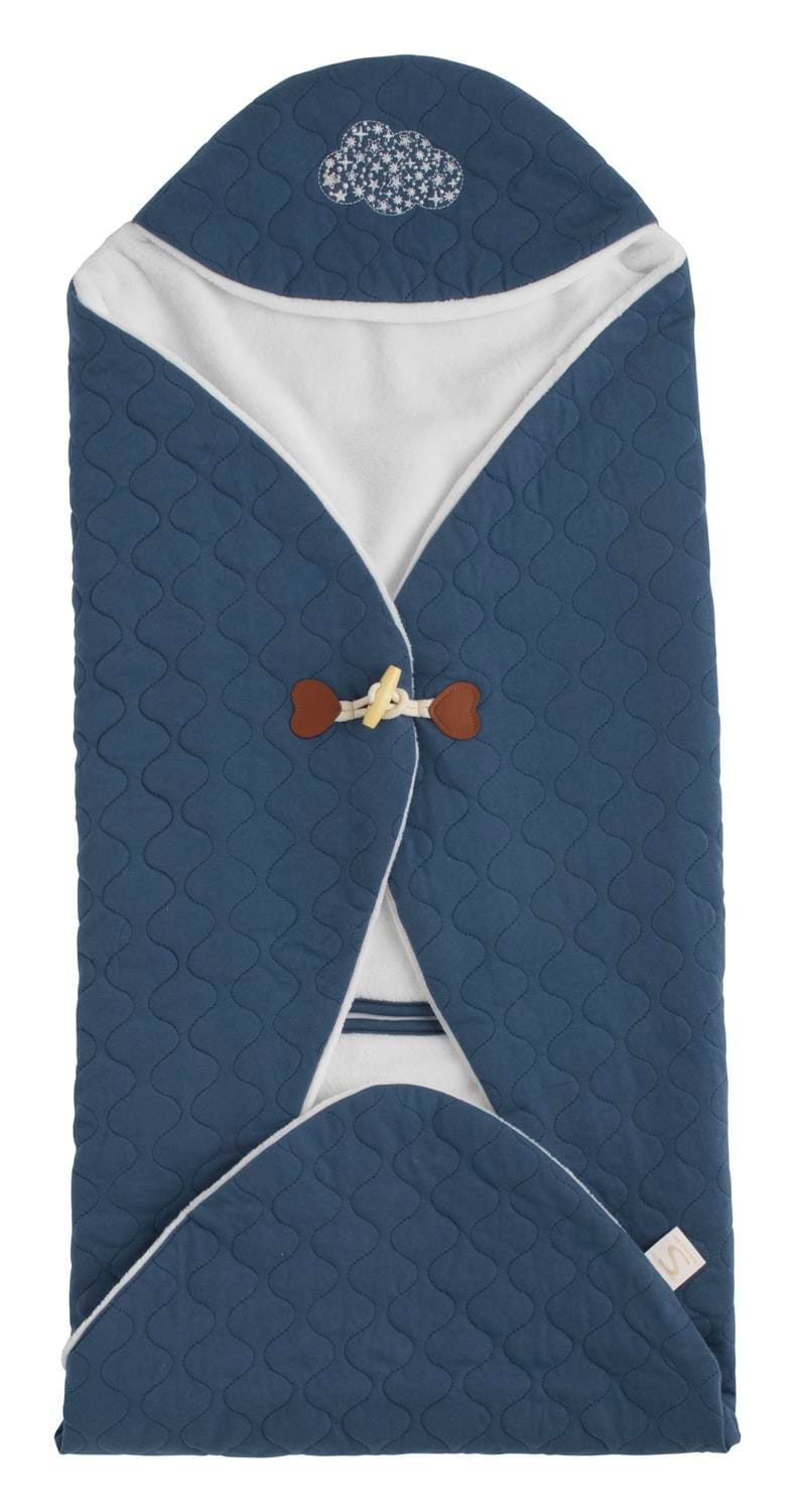 Couverture Nomade Petit Nuage BLEU Sauthon