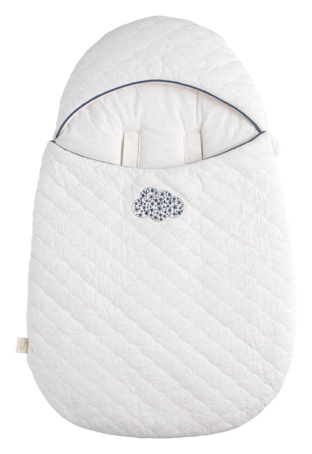 Nid d'ange 5 Attaches Petit Nuage BEIGE Sauthon