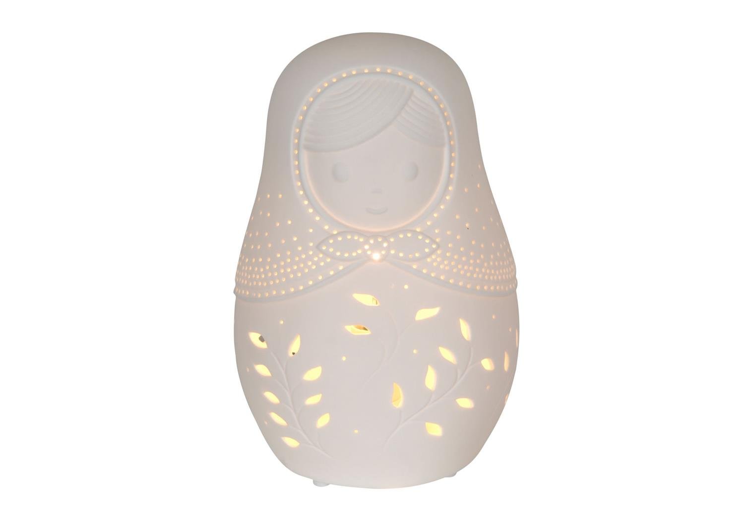 Lampe babouchka BLANC Amadeus