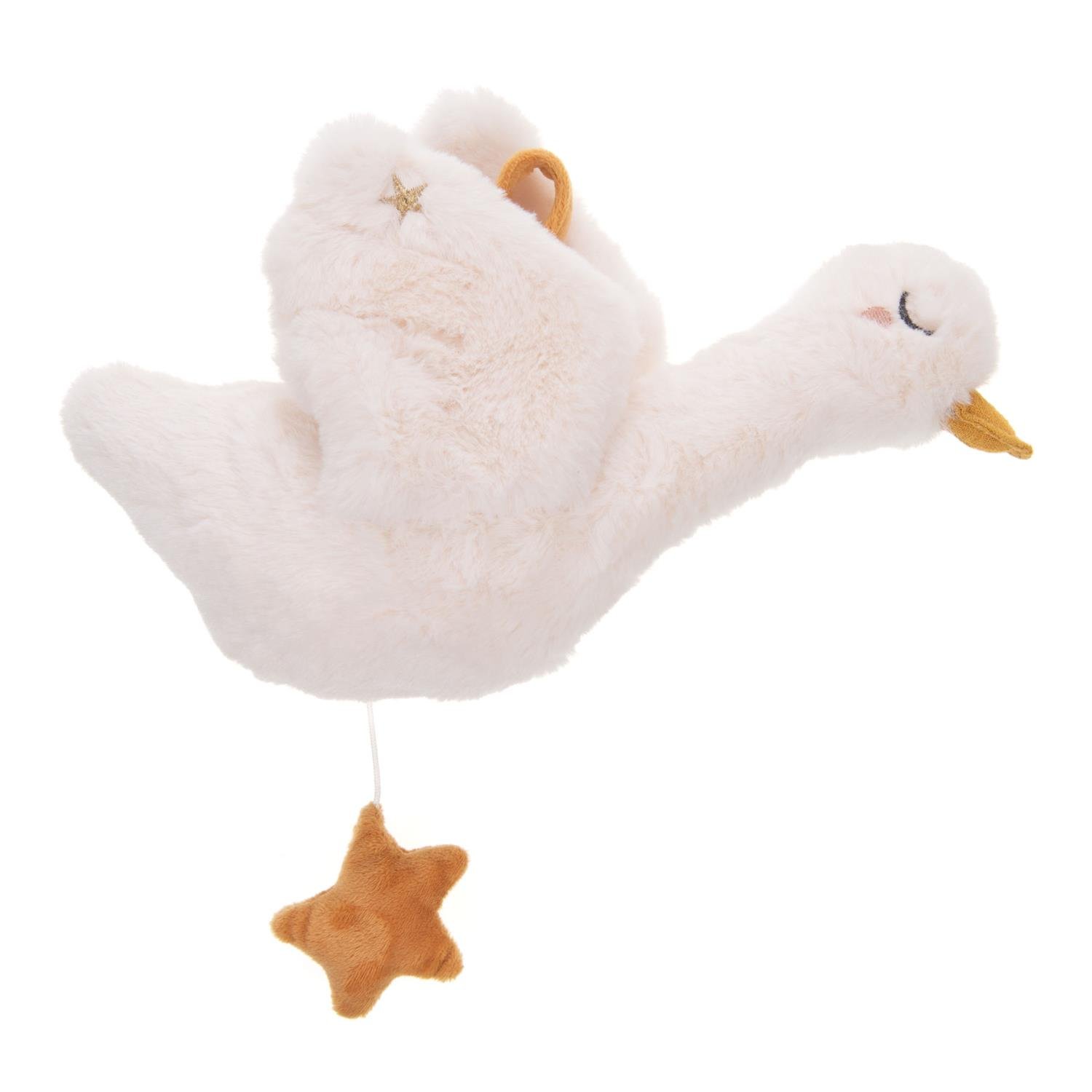 Peluche Petite Oie Musicale BLANC Amadeus