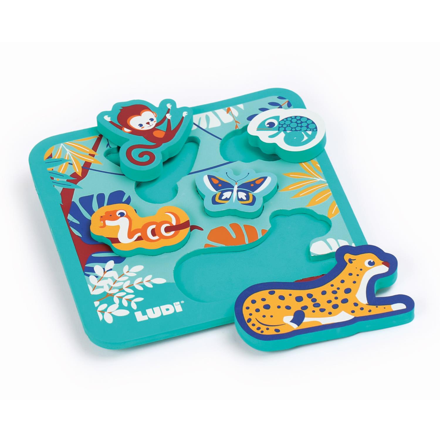 Puzzle mousse MULTICOLORE Ludi