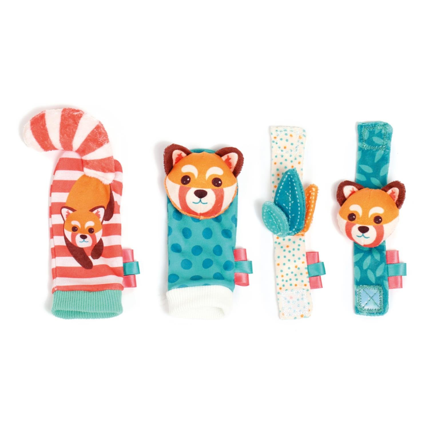 Hochet pour pieds et mains MULTICOLORE Ludi