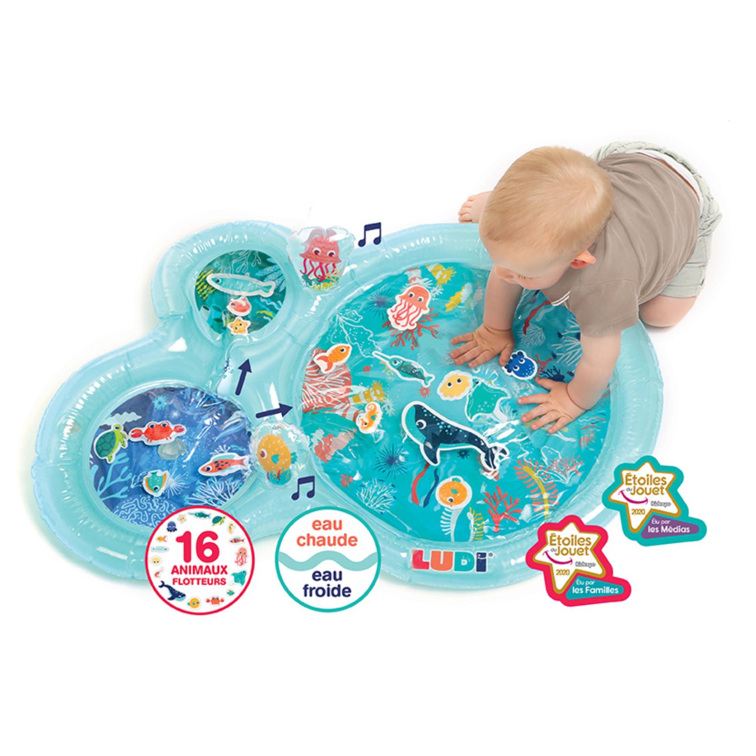 Tapis d'eau Marin BLEU Ludi