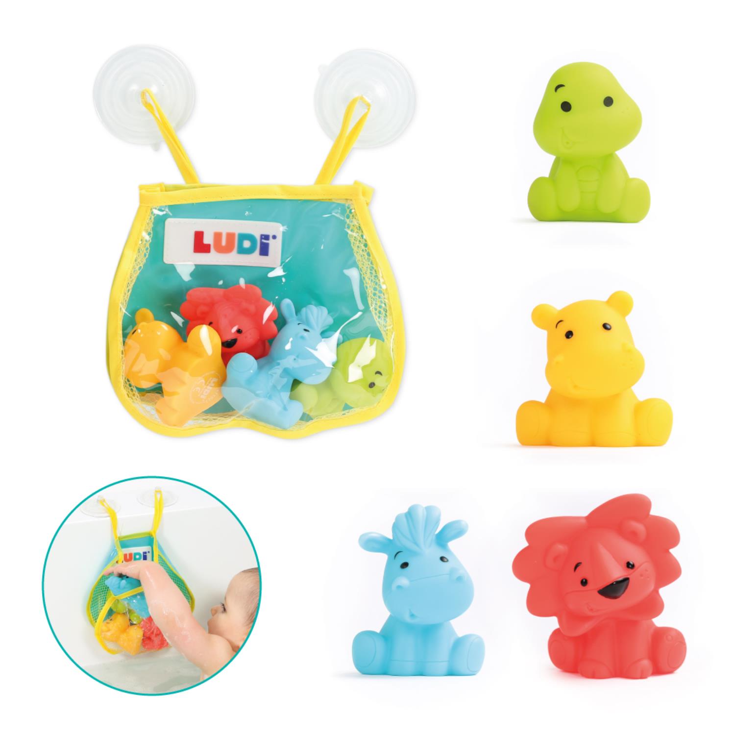 Aspergeurs en filet MULTICOLORE Ludi