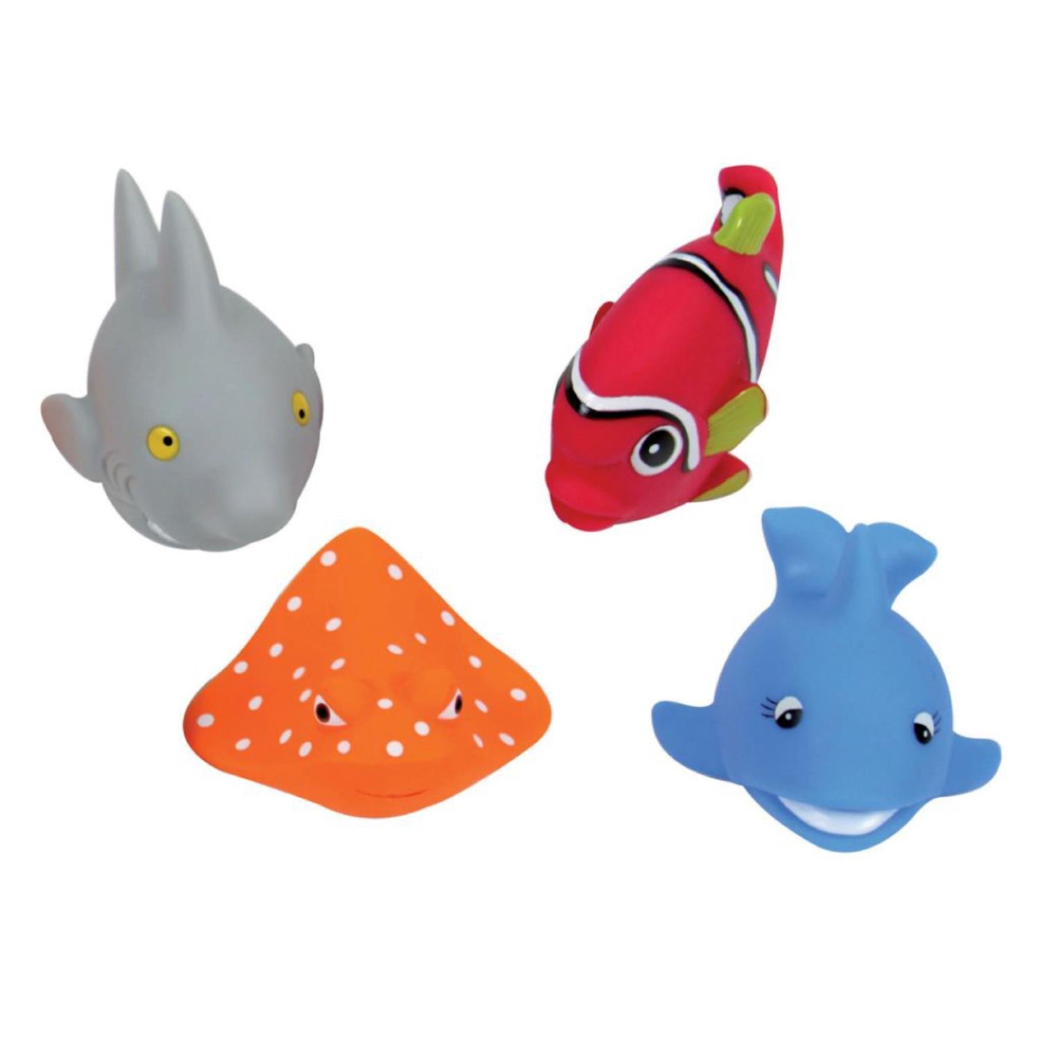 Jouets de bain aspergeurs MULTICOLORE Ludi