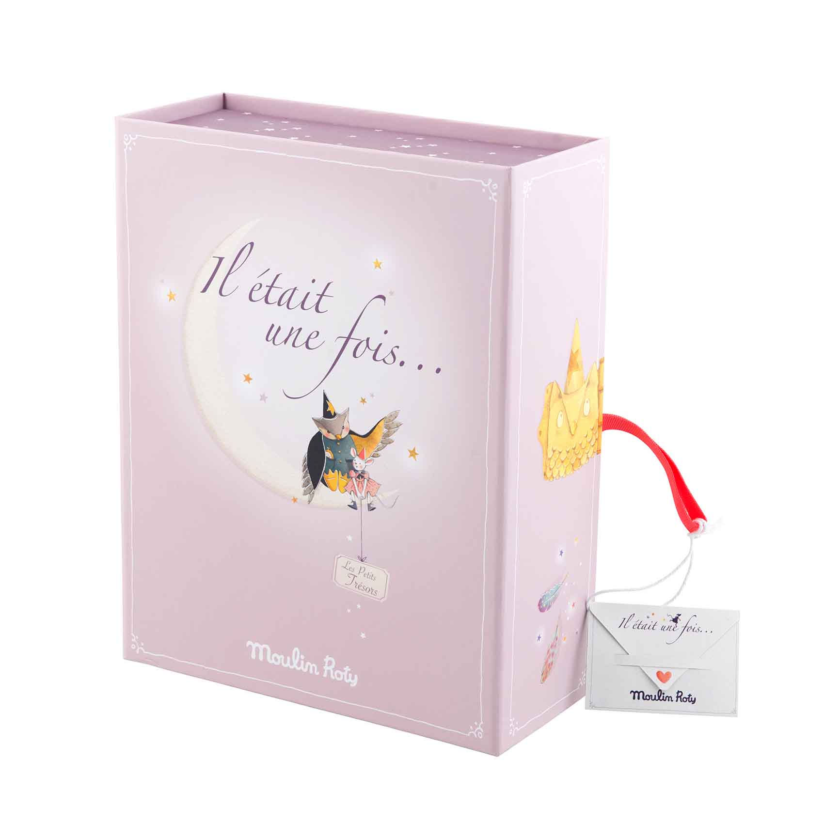 Coffret Naissance Il Était Une Fois ROSE Moulin Roty