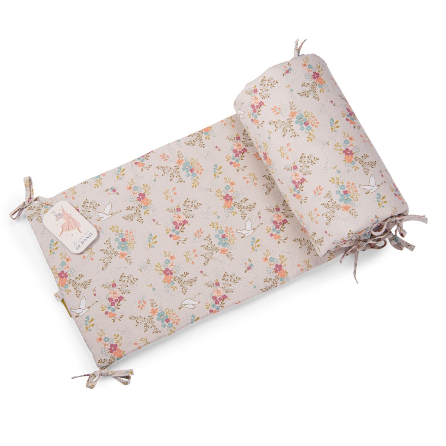 Tour de lit fleurs La petite école de danse MULTICOLORE Moulin Roty